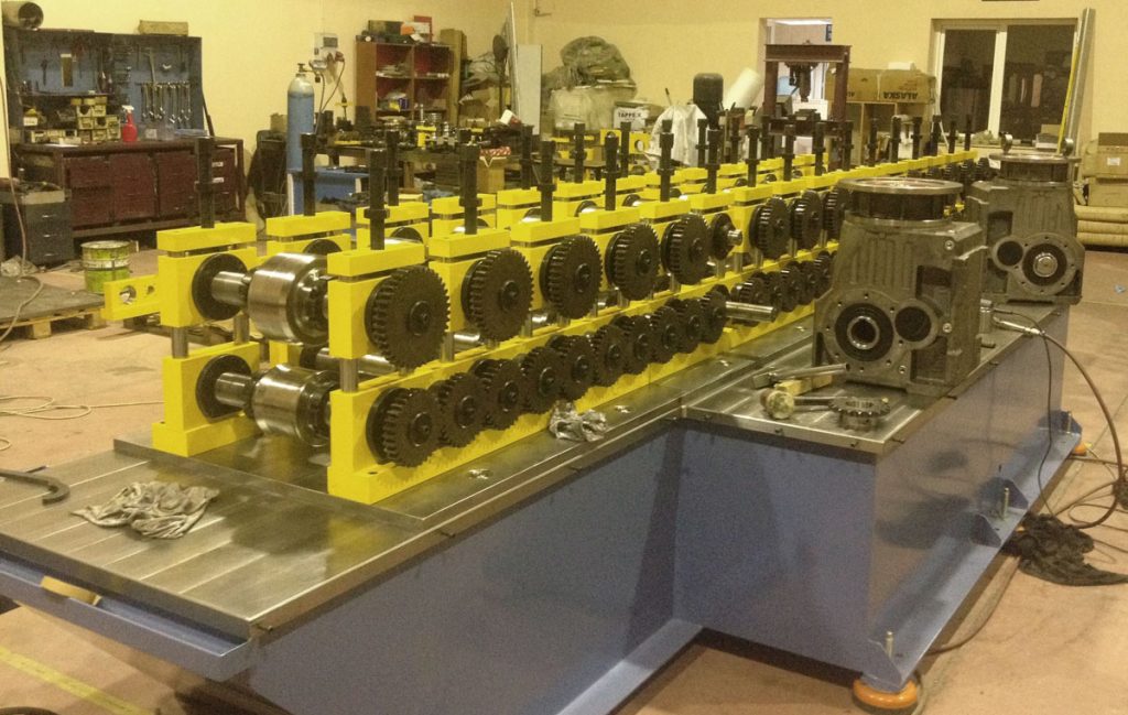 Our roll forming line has been renewed…
